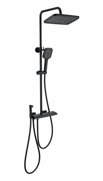 

Душевой гарнитур Wonzon & Woghand WW-B4132-A-MB черный, WW-B4132-A-MB