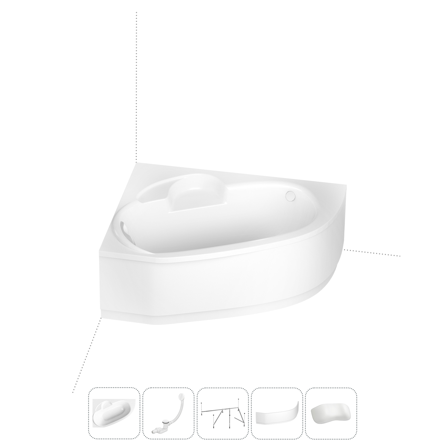

Комплект с ванной Lavinia Boho Bell Pro 202011685, 202011685
