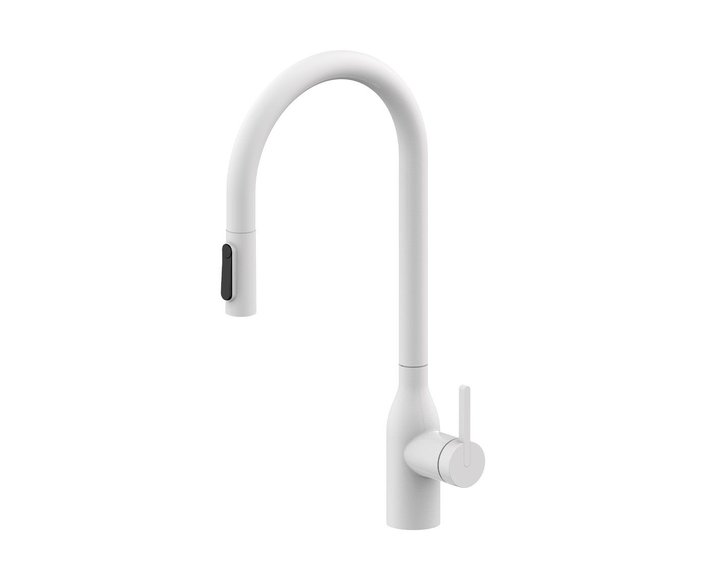 

Смеситель для кухонной мойки Paulmark Universal Un213880-WH белый, Un213880-WH