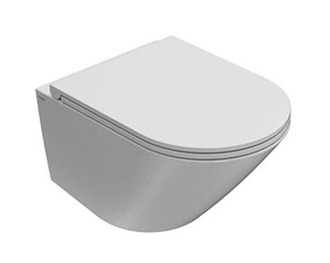 

Унитаз подвесной Globo Forty3 FOS07.BI безободковый 52x36 см, Белый, Forty3 FOS07.BI