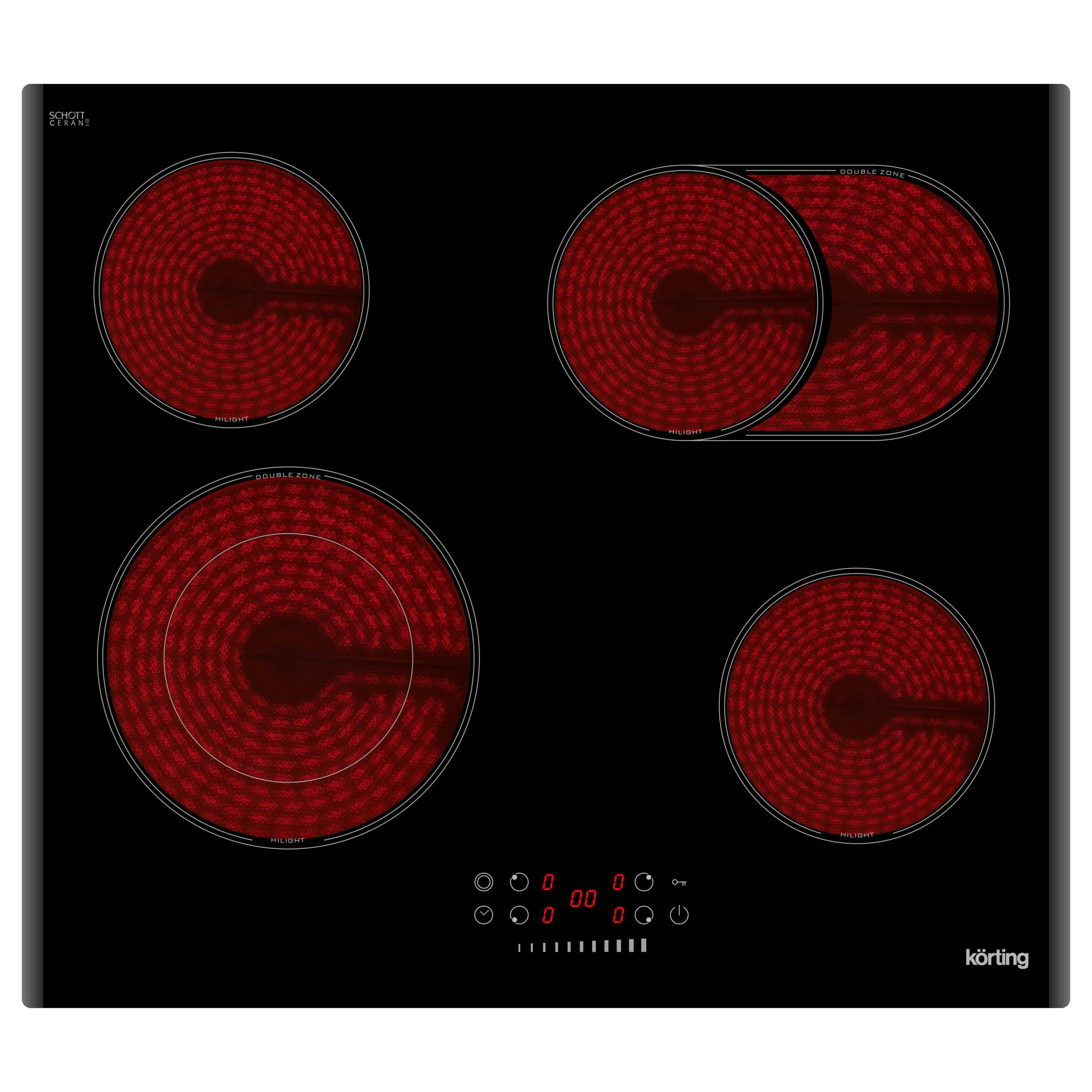

Варочная поверхность Korting HK 62550 B Hi-Light, HK 62550 B