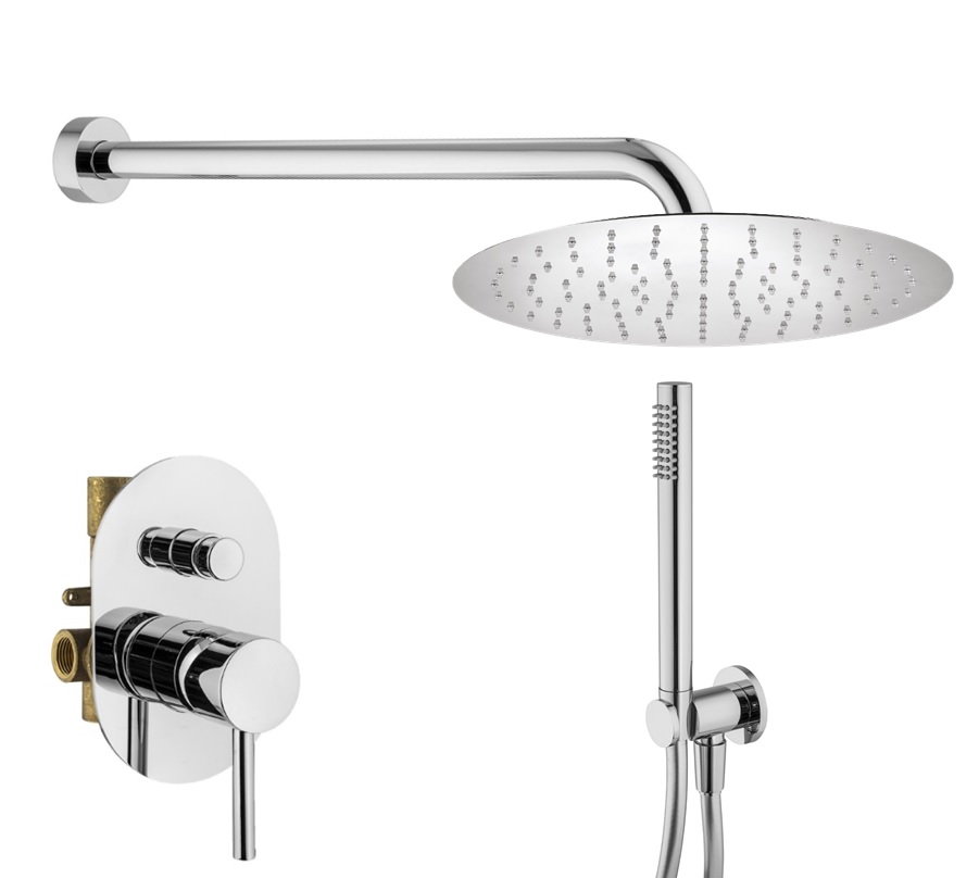 

Душевой комплект Plumberia Selection Ixo KITXO15CR хром, KITXO15CR