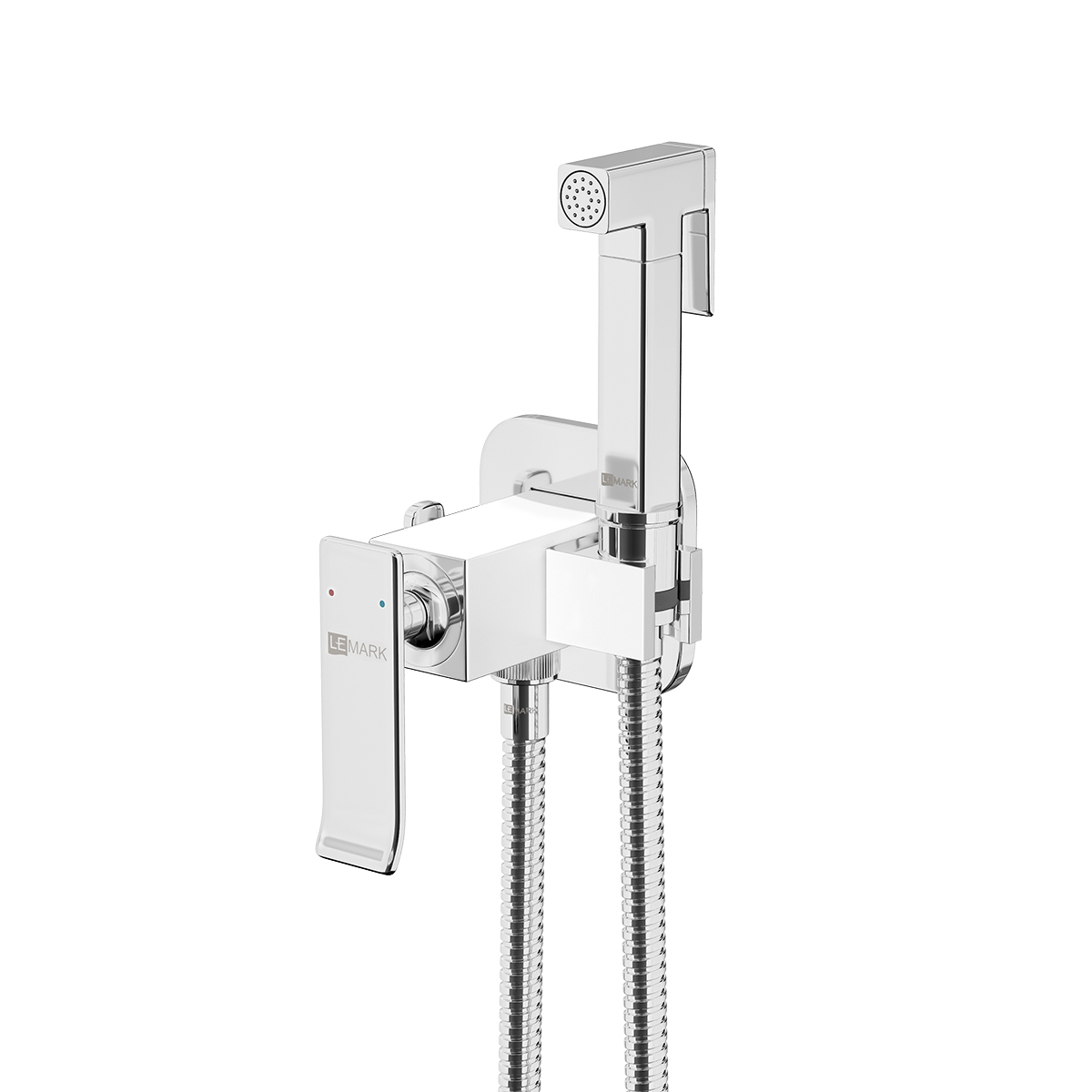 

Гигиенический душ Lemark Contest LM5820CW хром/белый, LM5820CW
