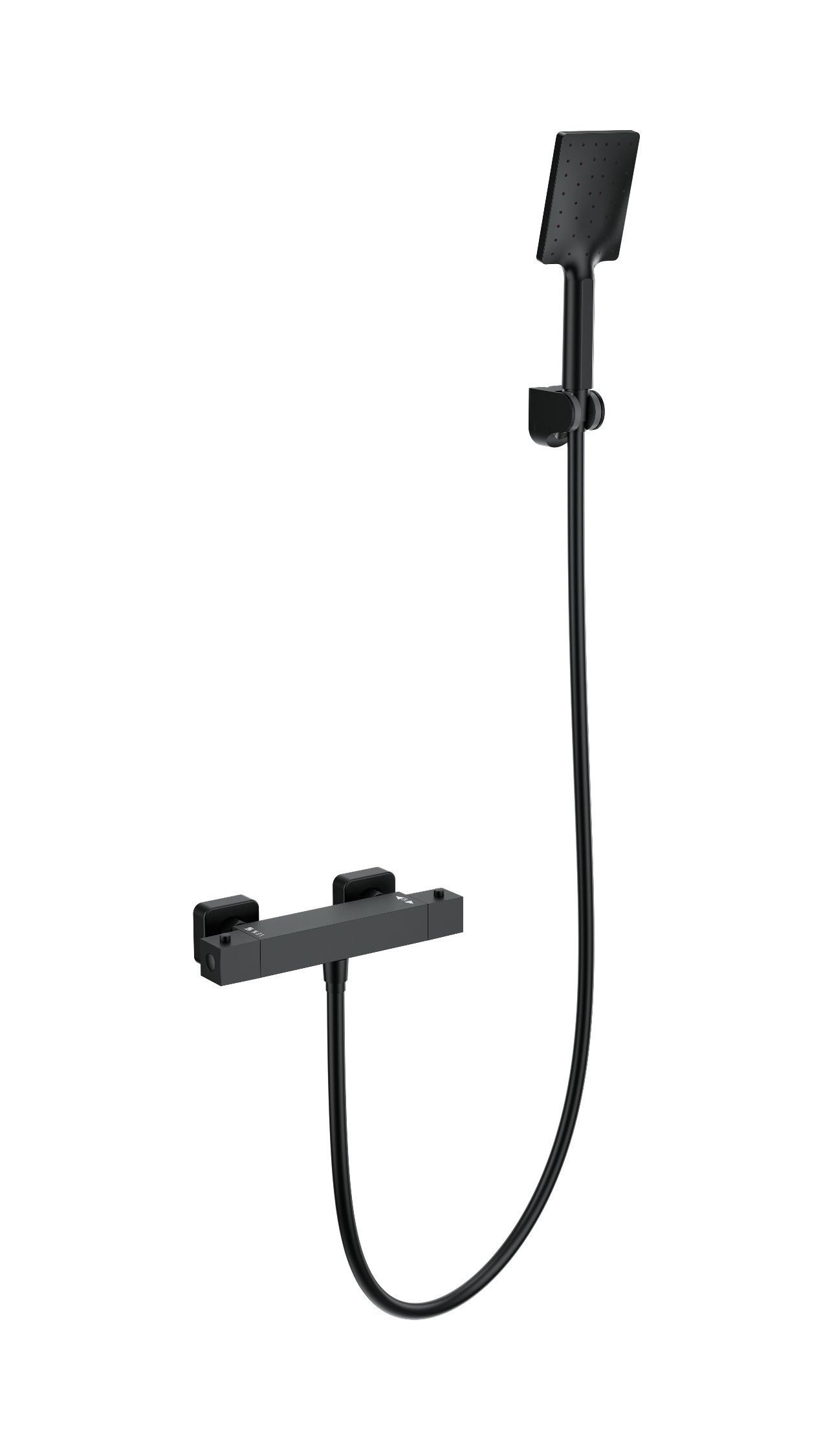 

Термостат для душа Wonzon & Woghand WW-B2026-A-MB черный, WW-B2026-A-MB