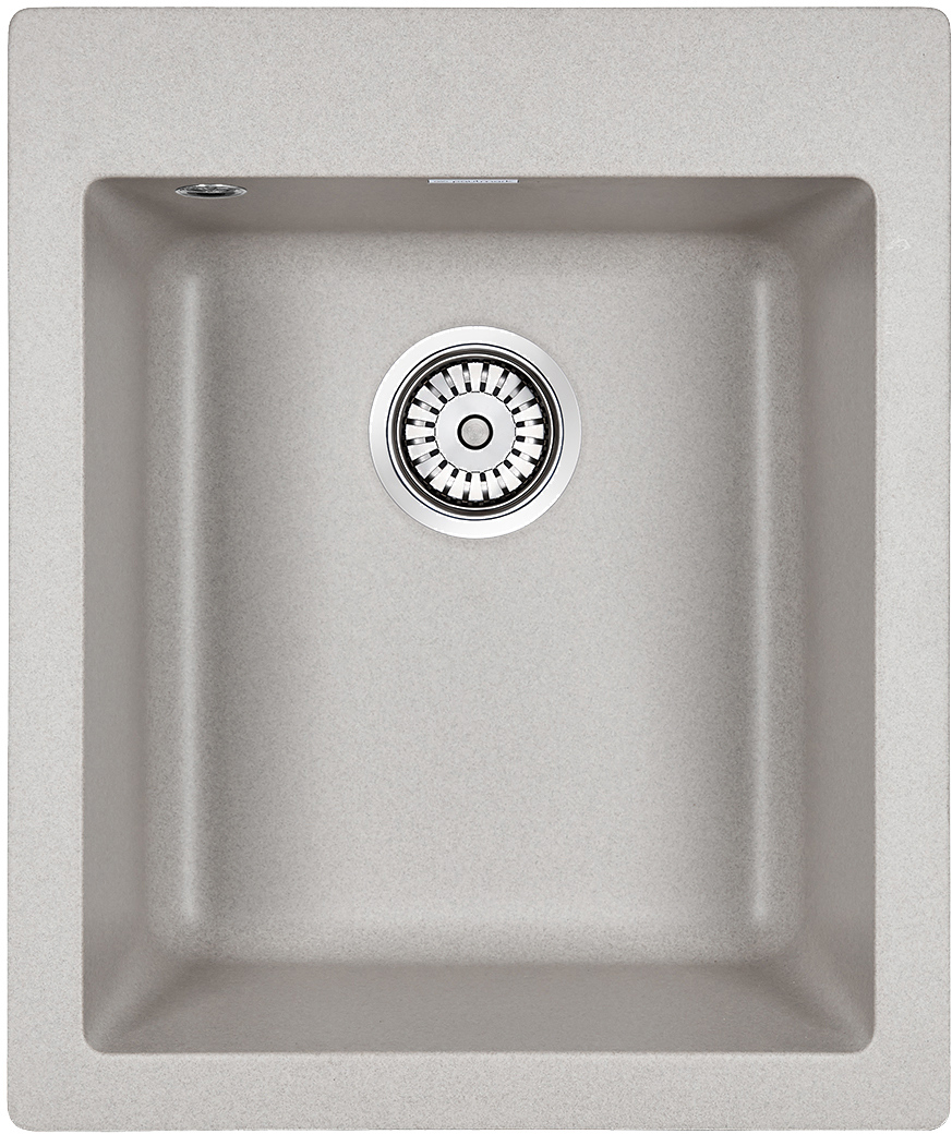 

Мойка кухонная Paulmark Leer PM104249-GR серый