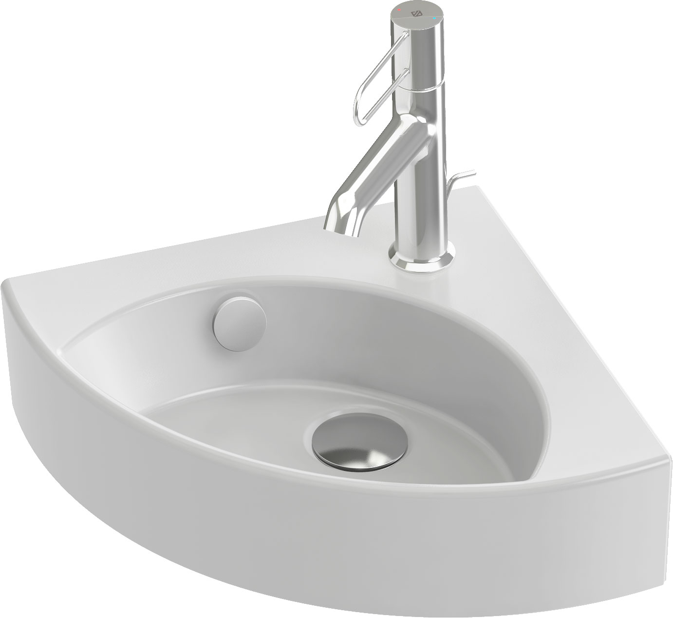 

Рукомойник Jacob Delafon Odeon Rive Gauche EGP112-00, Белый