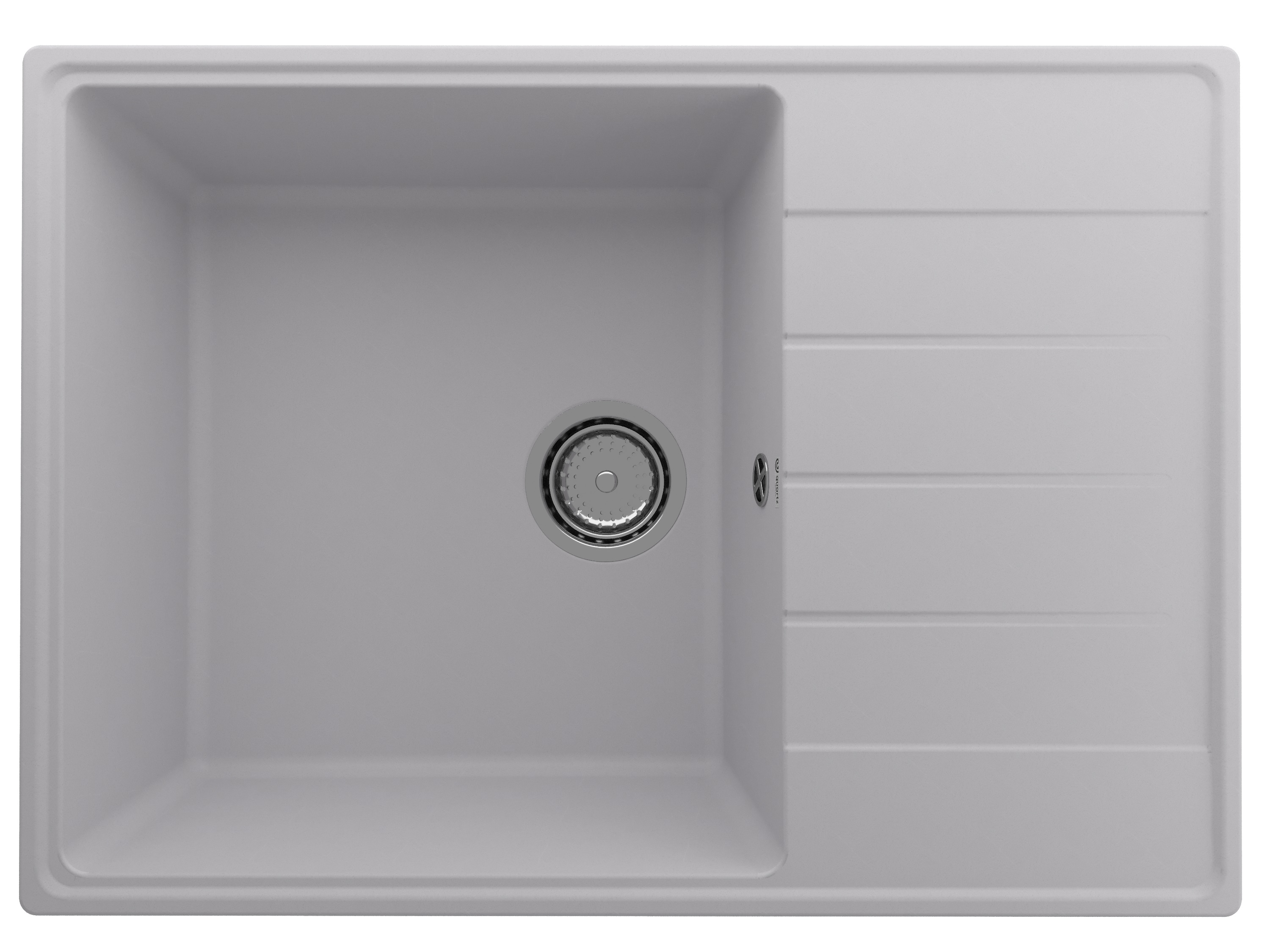 

Мойка кухонная Ulgran Quartz Prima 700-04 70х50 см, платина, Серый, Prima 700-04