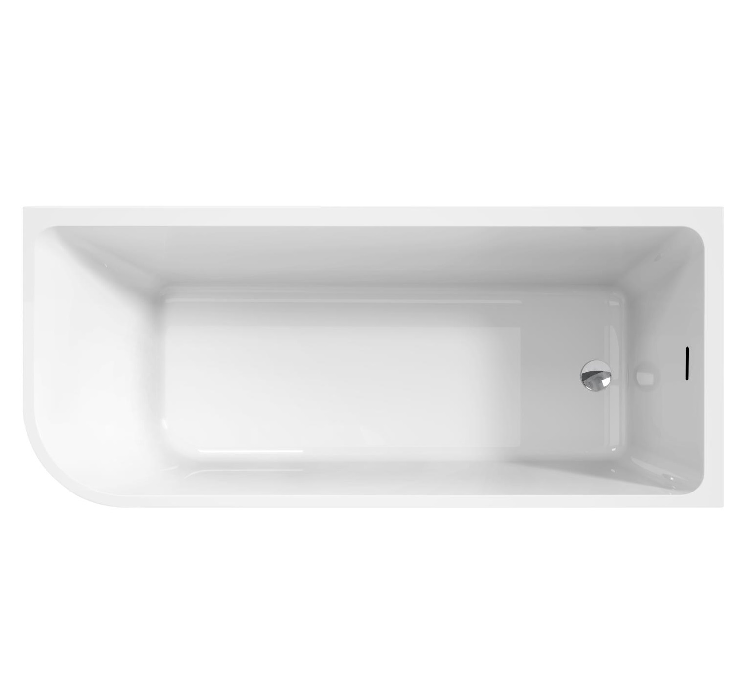 

Акриловая ванна BelBagno BB712-1700-730-R 170х73 R, Белый, 170х73 R
