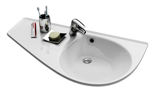 

Раковина Ravak Avocado L 85x45 см, Белый, Avocado