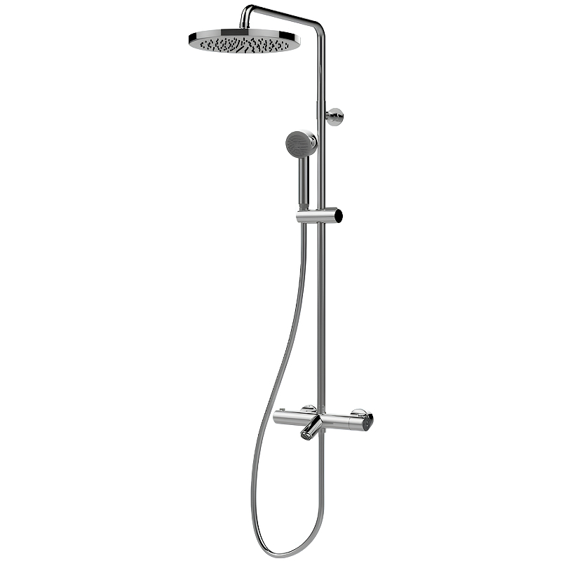 

Душевая стойка Bossini Elios L10401.1.030 с термостатом, хром, Elios L10401.1.030