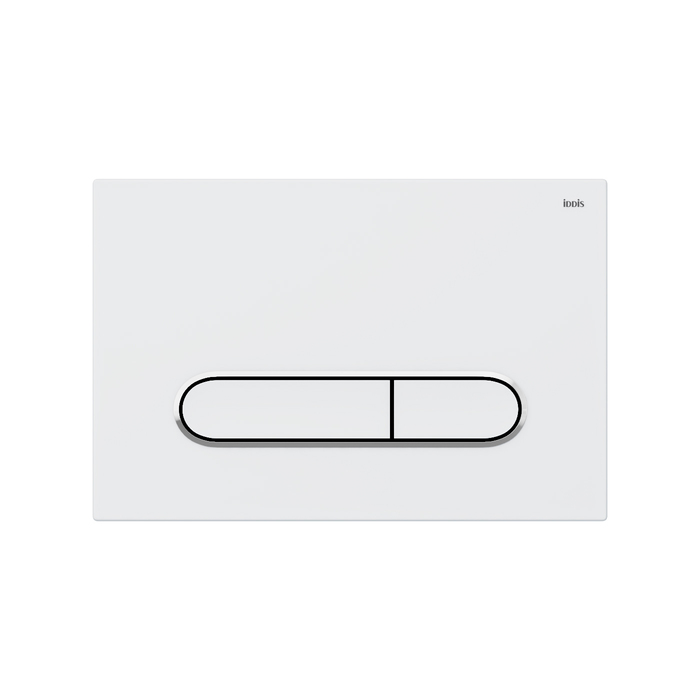 

Кнопка смыва Iddis Unifix UNI01WCi77 001 белый / хром, UNI01WCi77