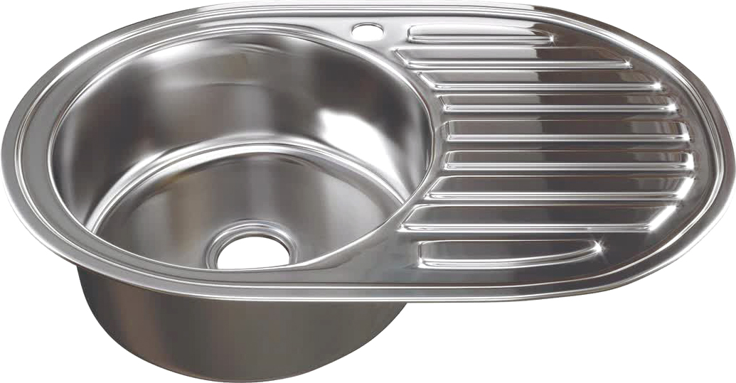 

Мойка кухонная Mixline 50x77/0.8 L, Сталь, 533709