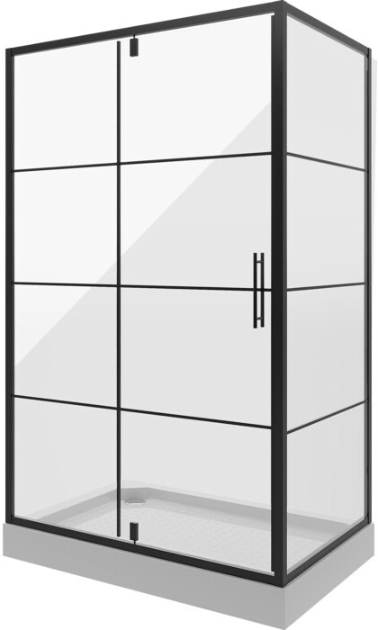 

Душевой уголок Niagara Nova NG-0220-08 BLACK 120х80x190 прямоугольный, Nova NG-0220-08 BLACK