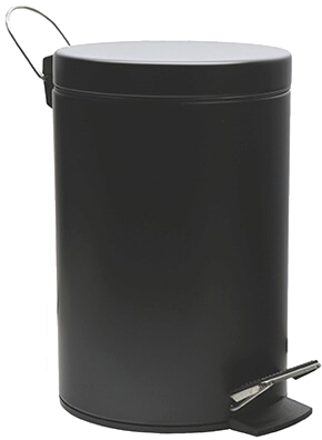 

Мусорное ведро WasserKRAFT Elbe K-7200 K-635BLACK 5 л, Черный, Elbe K-720