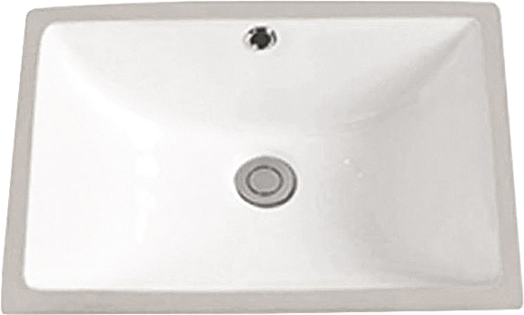 

Раковина SantiLine SL-3003 встраиваемая снизу 47x35 см, Белый