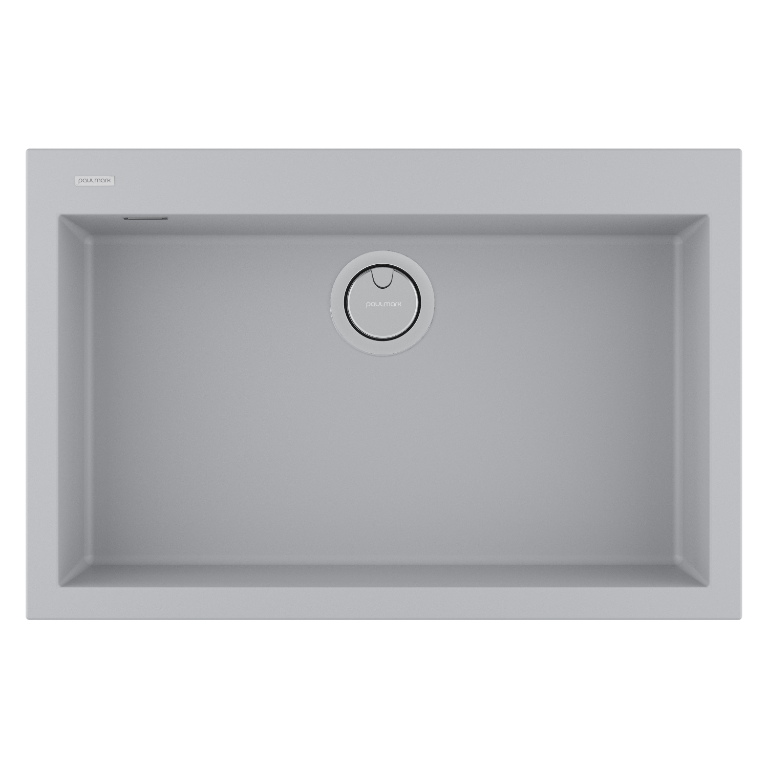 

Мойка кухонная Paulmark DECORATION 76 PM937650-UGR 50х76 см, urban grey, PM937650-UGR