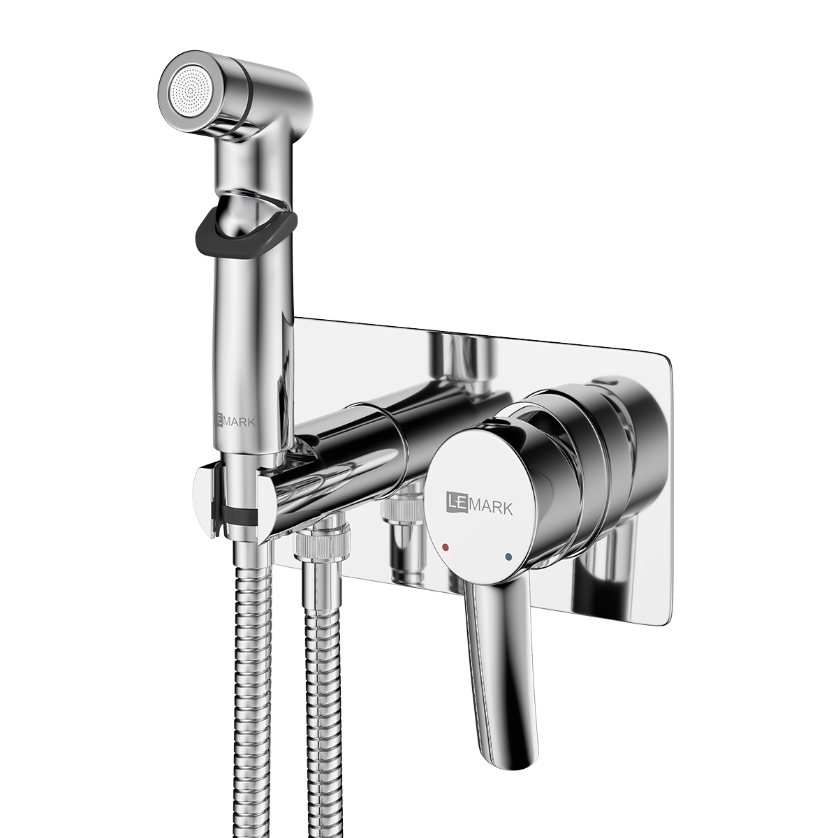 

Гигиенический душ Lemark LM3259C черный, Хром, LM3259C