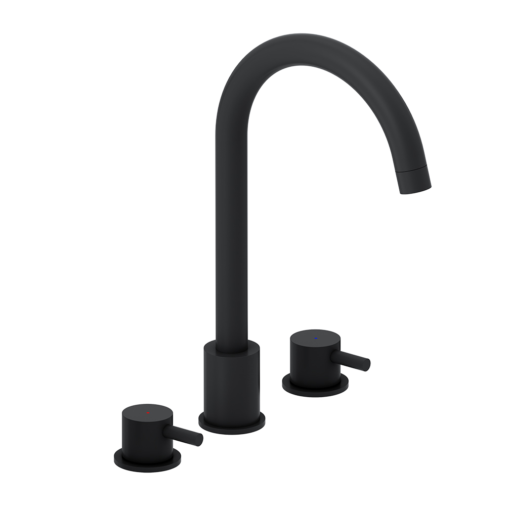 

Смеситель для раковины Damixa Scandinavian Pure 360200300 черный, 360200300