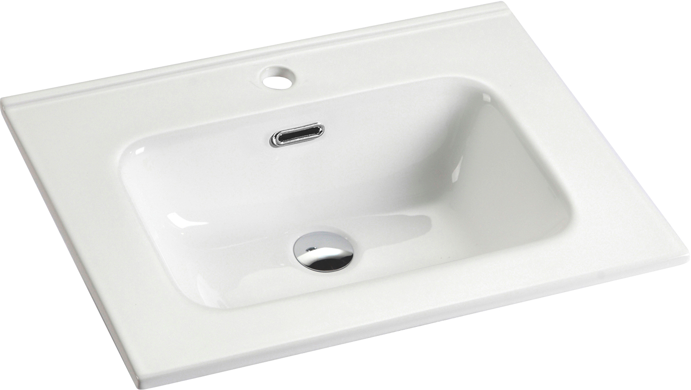 

Мебельная раковина Ceramicanova Element CN7001 накладная 61х46,5 см, Белый