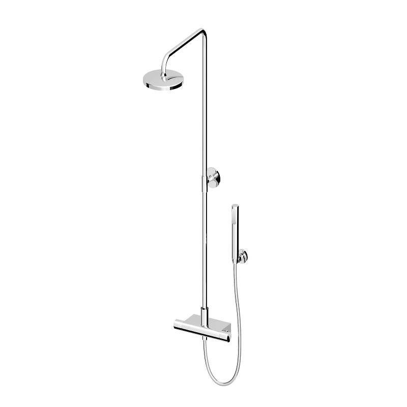 

Душевая стойка Zucchetti Pan ZD1050 с термостатом, Хром, ZD1050