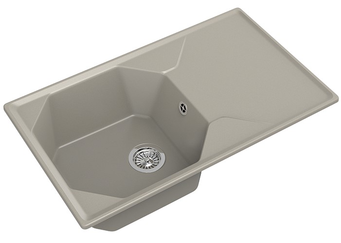 

Мойка кухонная GranFest UNIQUE GF-U-840L топаз, GF-U-840L