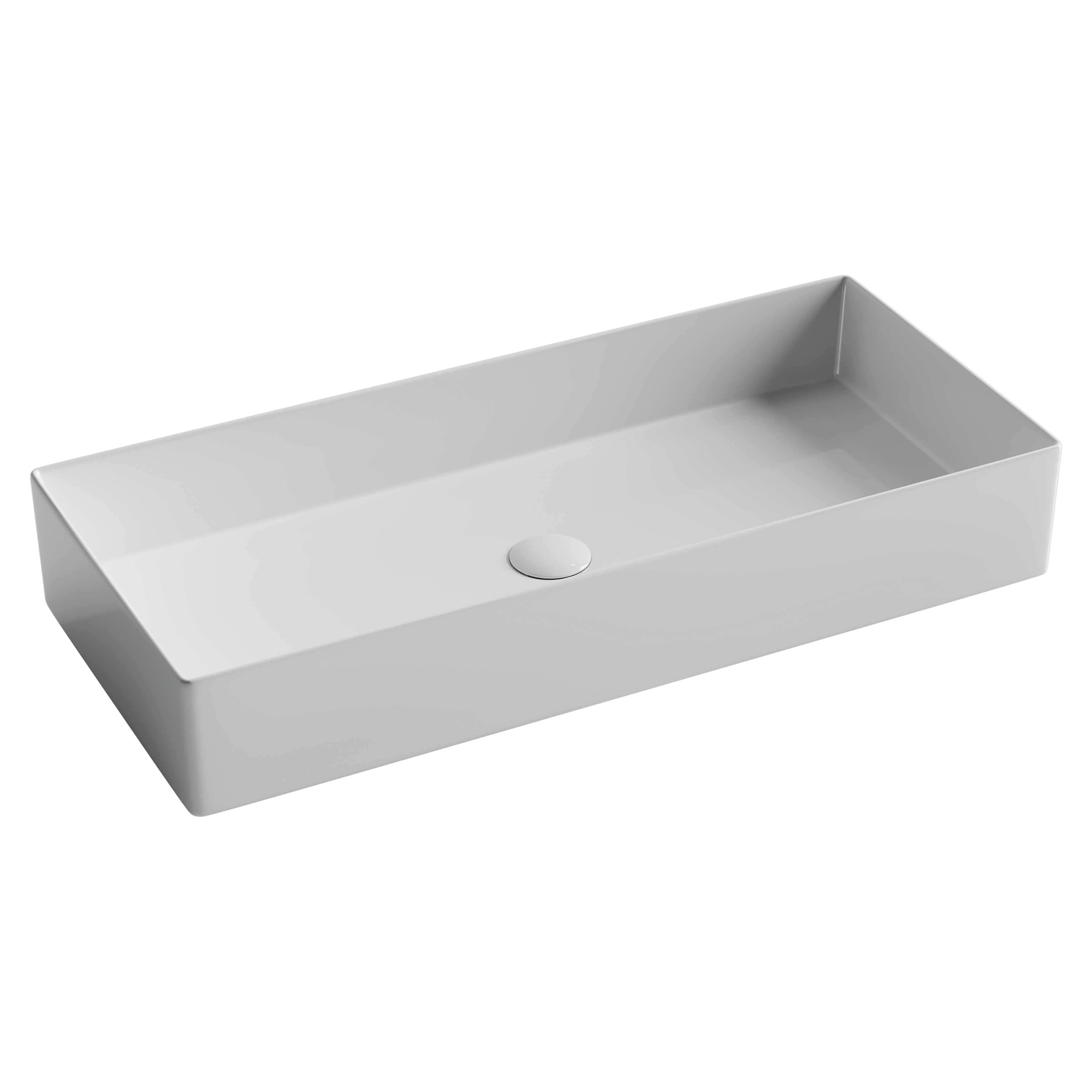 

Раковина Ceramicanova Element CN6072 80х36 накладная, белая, Белый, CN6072