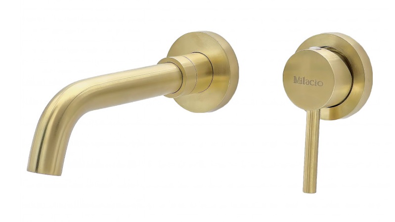 

Смеситель Milacio Ultra MCU.552.GD для раковины, золото, MCU.552.GD