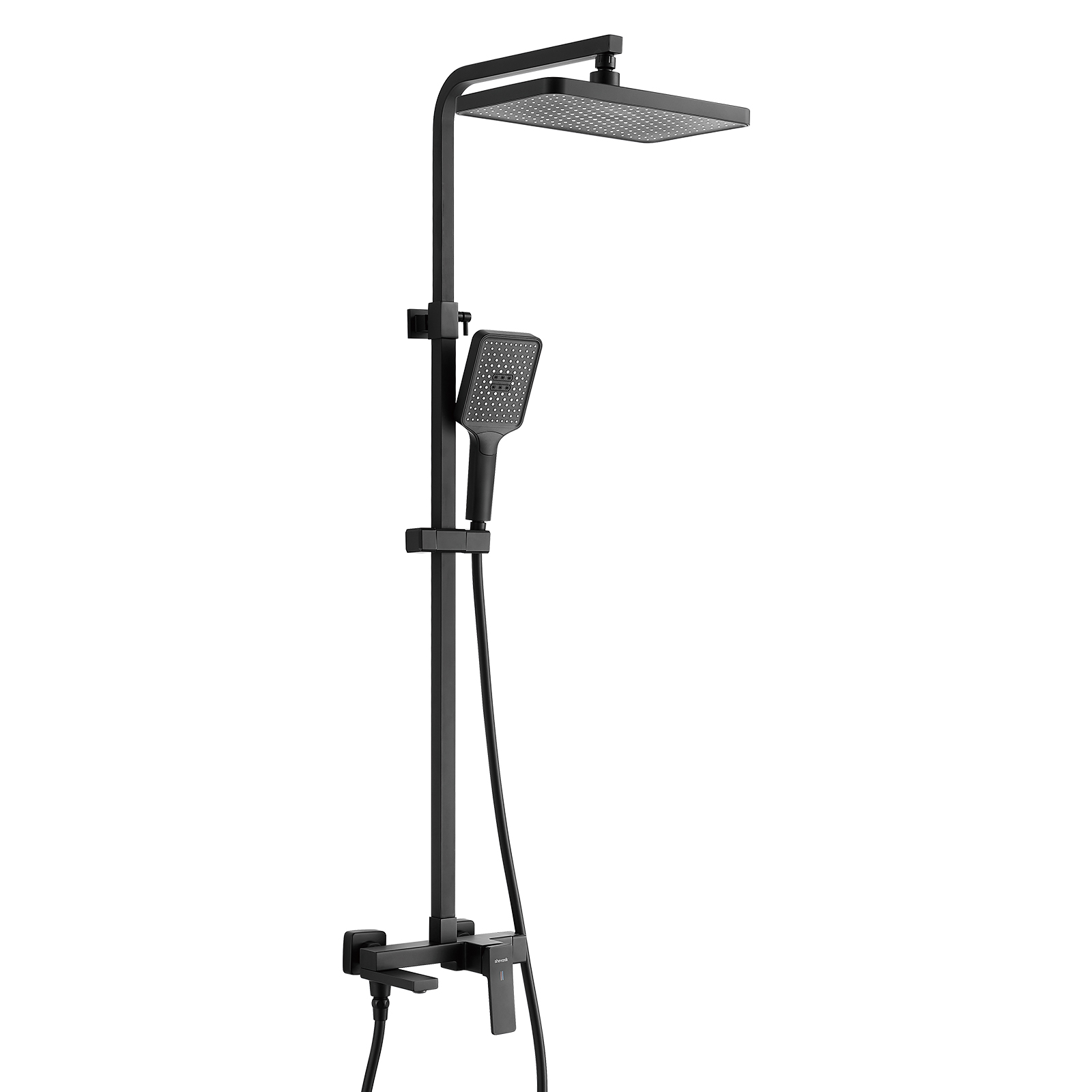 

Душевая стойка Shevanik S4636H черная, Черный, S4636H