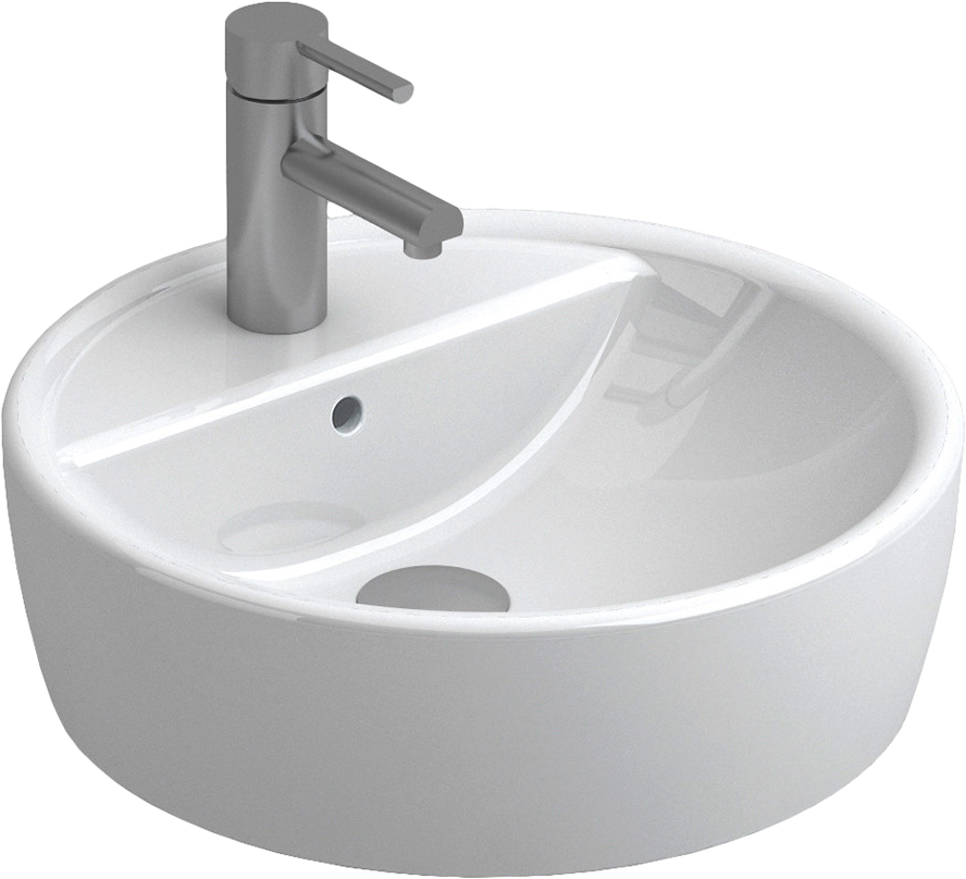 

Раковина Sanitana Urban 45 накладная, с отверстием под смеситель, Белый, Urban 45