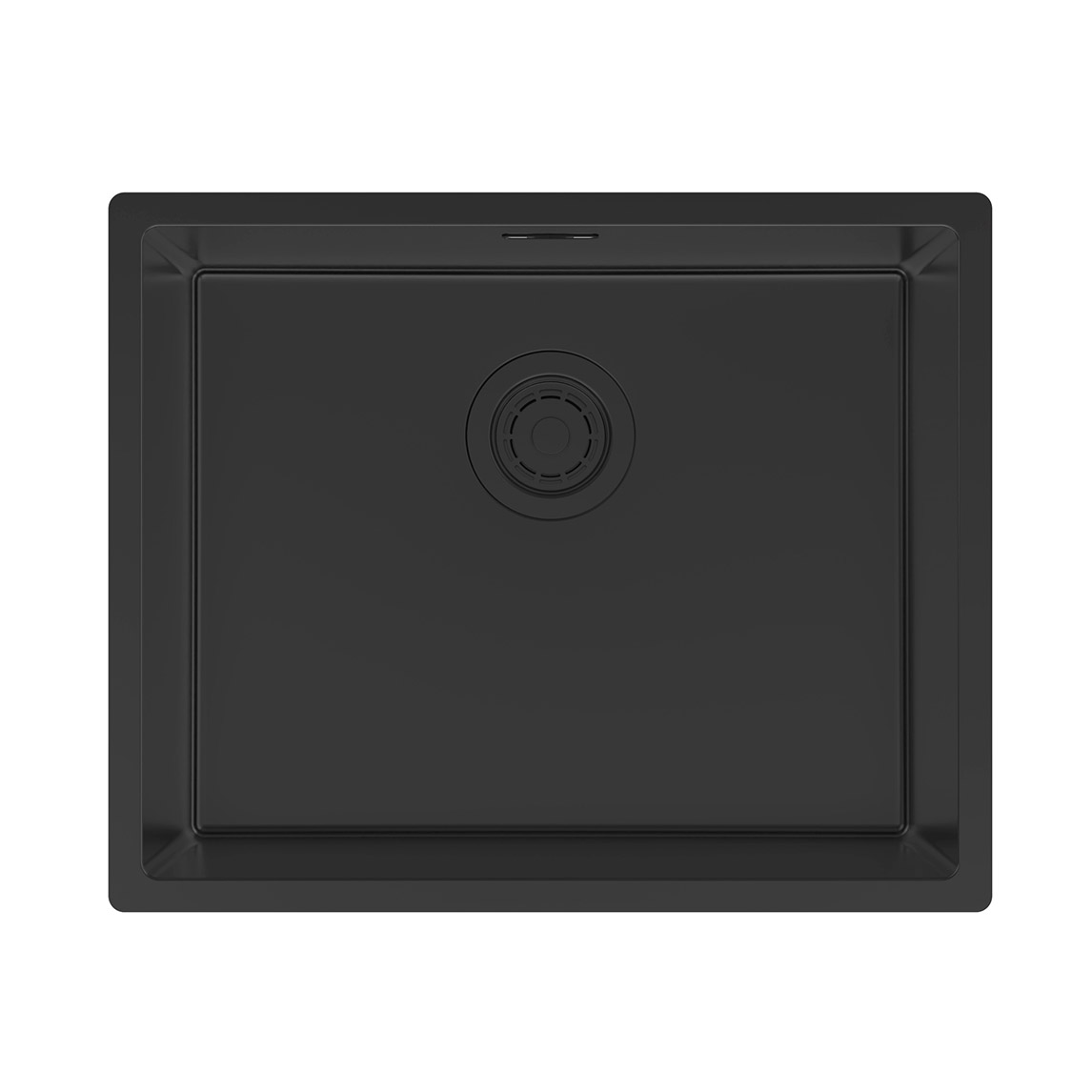 

Мойка кухонная Paulmark LASSAN 54 UNI LA54-MBN 54х44 см, матовый черный, LA54-MBN