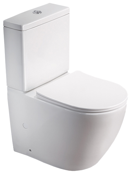 

Унитаз-компакт SantiLine SL-5016 с сиденьем микролифт, белый, SL-5016