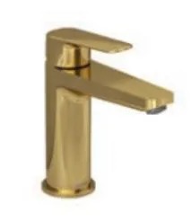 

Смеситель для раковины Teska QUARS E5617 золото, E5617