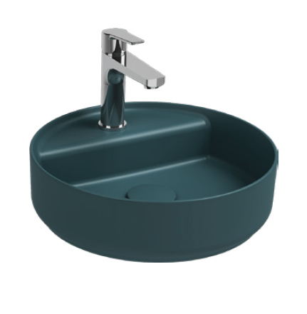 

Раковина Isvea Infinity 10NF65042SV-2P 42x42 см, изумрудная матовая, 10NF65042SV-2P