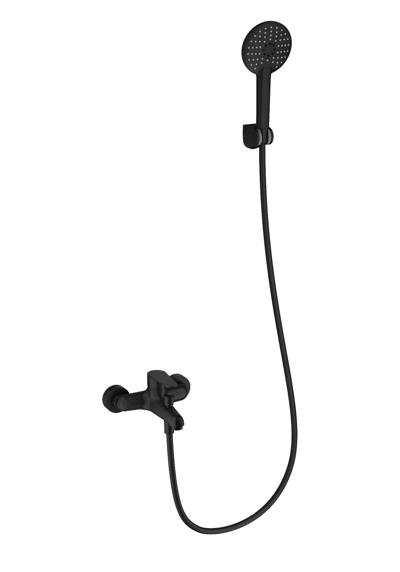

Смеситель для ванны с душем Wonzon & Woghand WW-AE3204-MB черный, WW-AE3204-MB