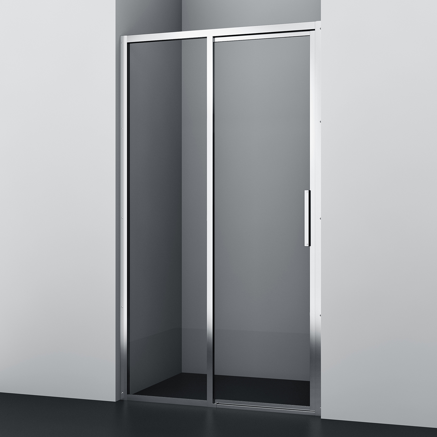 

Душевая дверь в нишу WasserKRAFT Lopau 32S 32S05L 120х200 см, Lopau 32S
