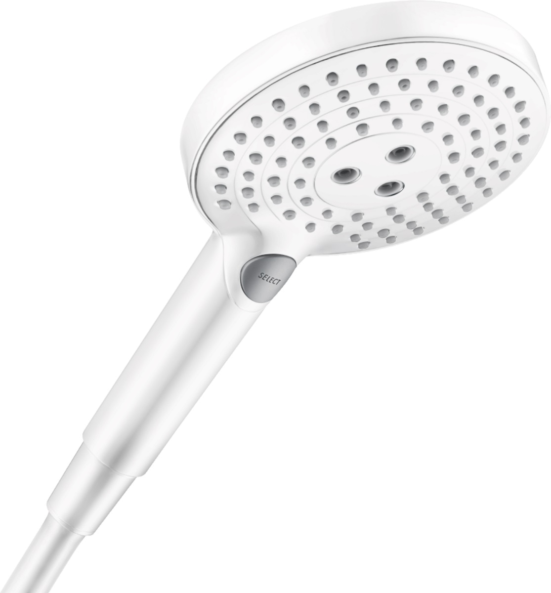 

Душевая лейка Hansgrohe Raindance Select S 120 3jet 26530700 белый матовый, Raindance Select S 120 3jet 26530700