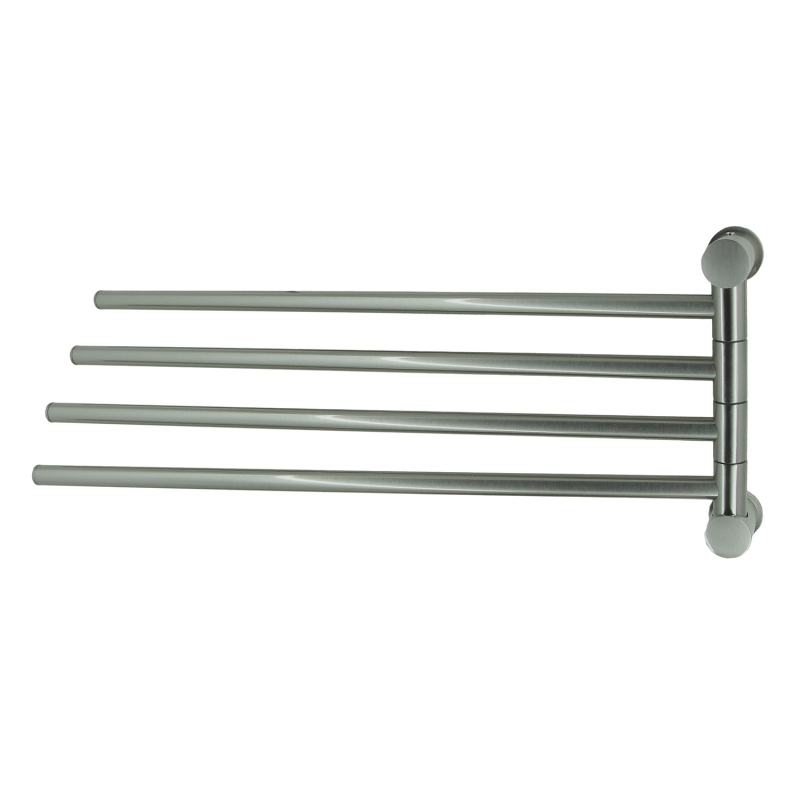 

Полотенцедержатель WasserKRAFT K-1034NICKEL четверной, Никель, K-1034NICKEL