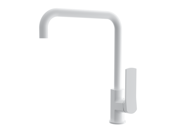 

Смеситель для кухонной мойки Wonzon & Woghand WW-L1006-MW белый, WW-L1006-MW