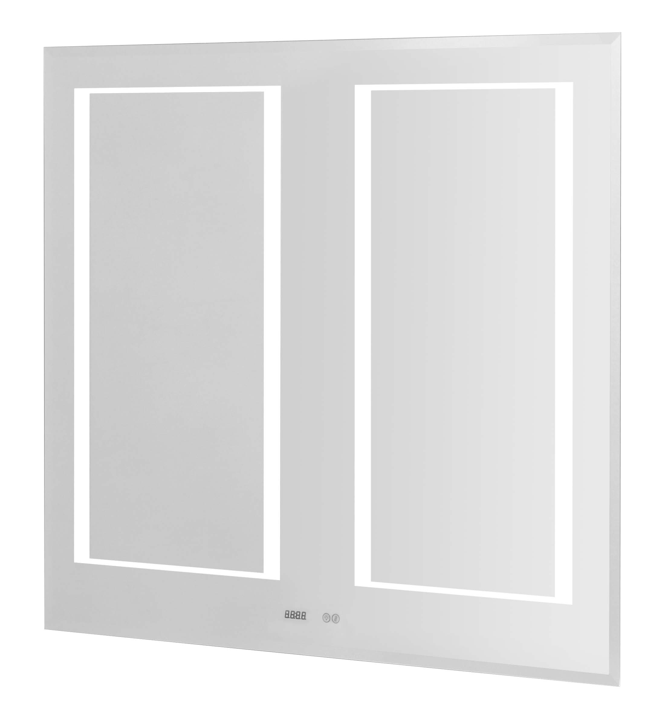 

Зеркало Aquaton Сакура 120х110 с двумя зонами LED-подсветки, Серебристый, Сакура 1A249702SKW80