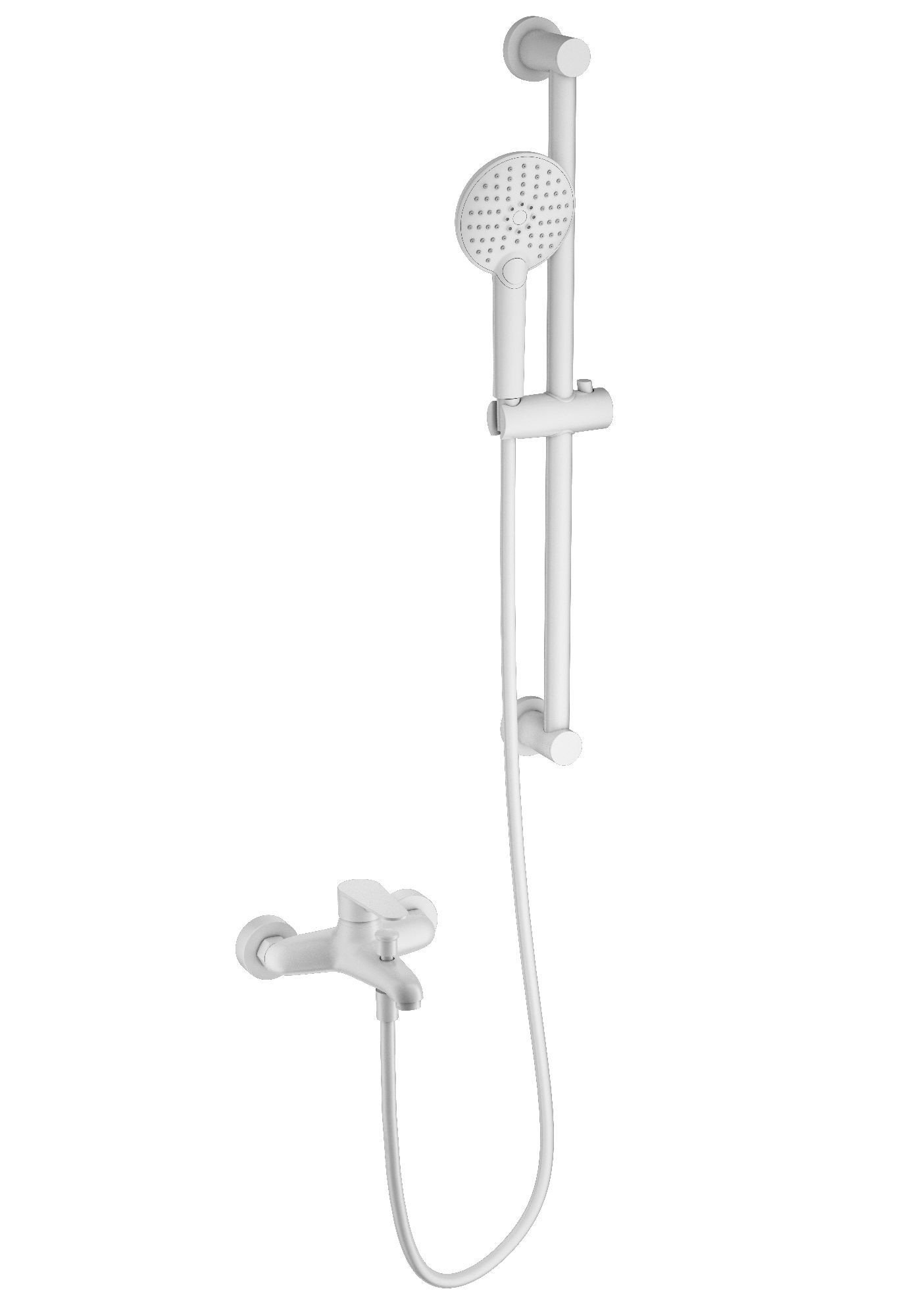 

Смеситель для ванны с душем Wonzon & Woghand WW-AE3205-MW белый, WW-AE3205-MW