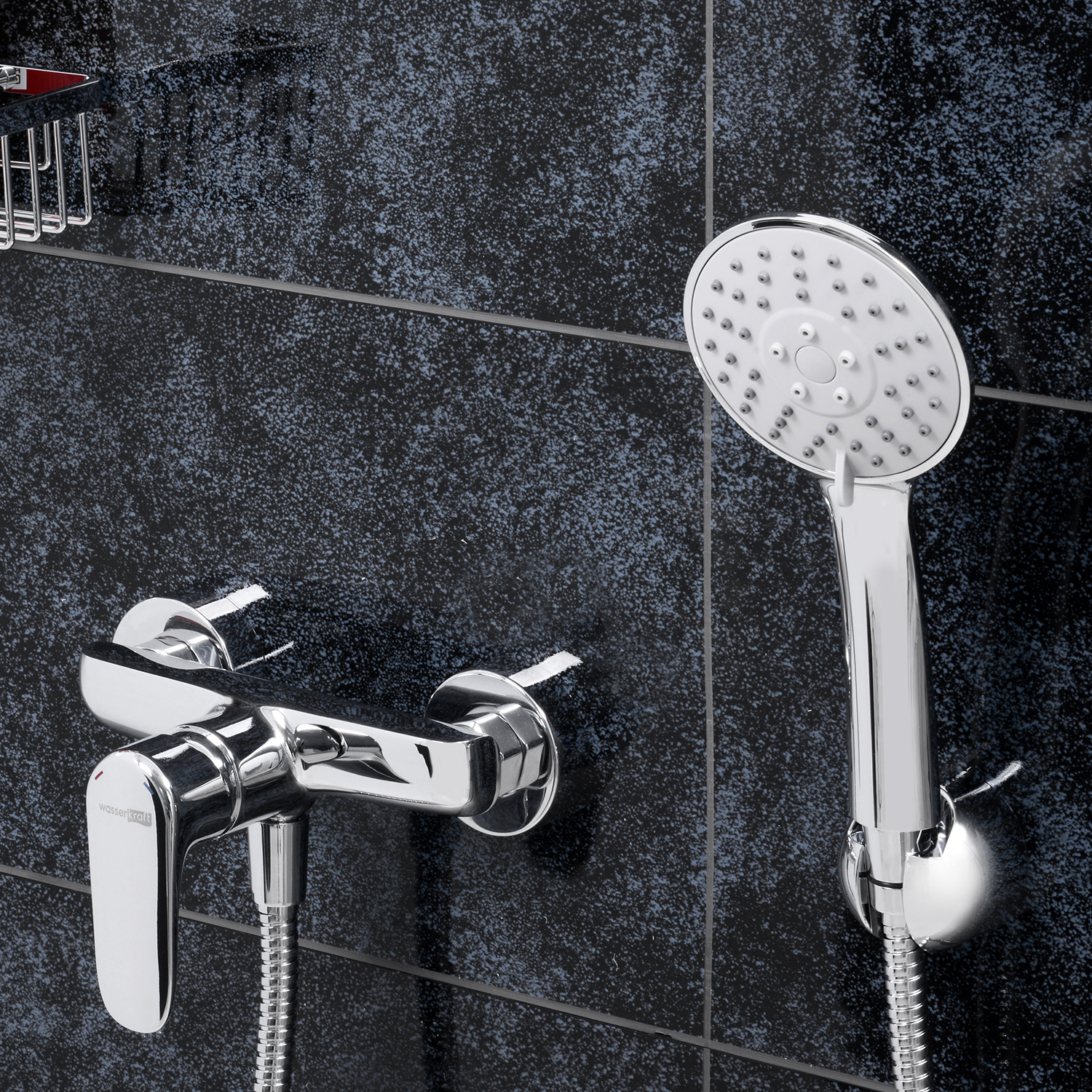 

Смеситель WasserKRAFT Vils 5602 для душа, Хром, Vils 5602