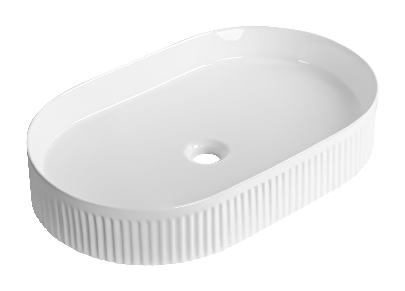 

Раковина Milleau Glace MU8009-GW 58х36 накладная, белый, MU8009-GW