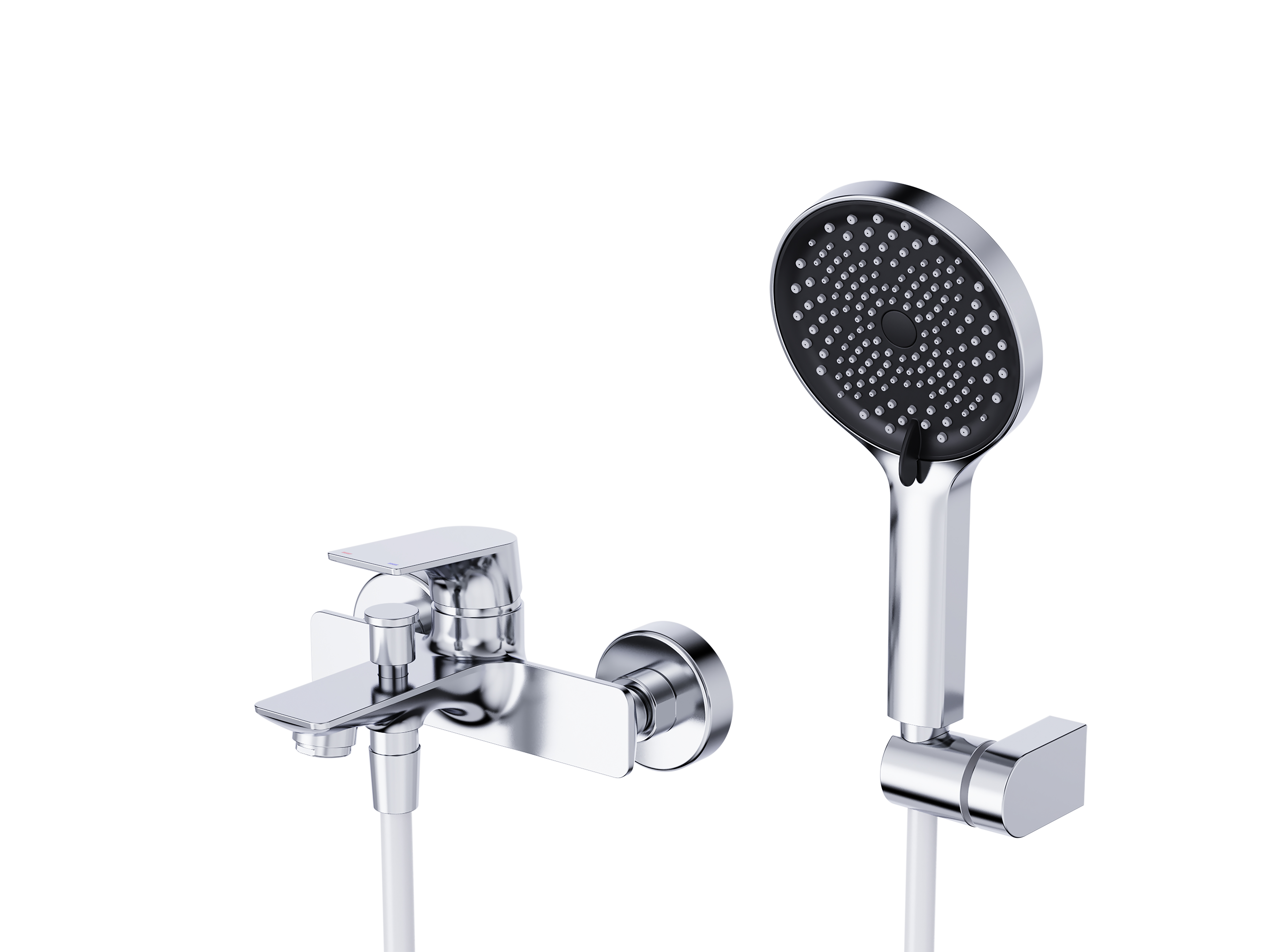 

Смеситель для ванны с душем BelBagno MARINO MARINO-VASM-CRM, Хром, MARINO-VASM-CRM