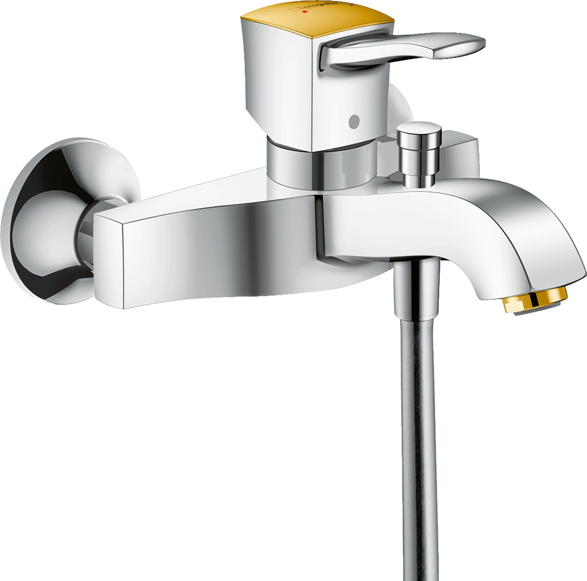 

Смеситель для ванны Hansgrohe Metropol Classic 31340090 хром/золото, Metropol Classic 31340090