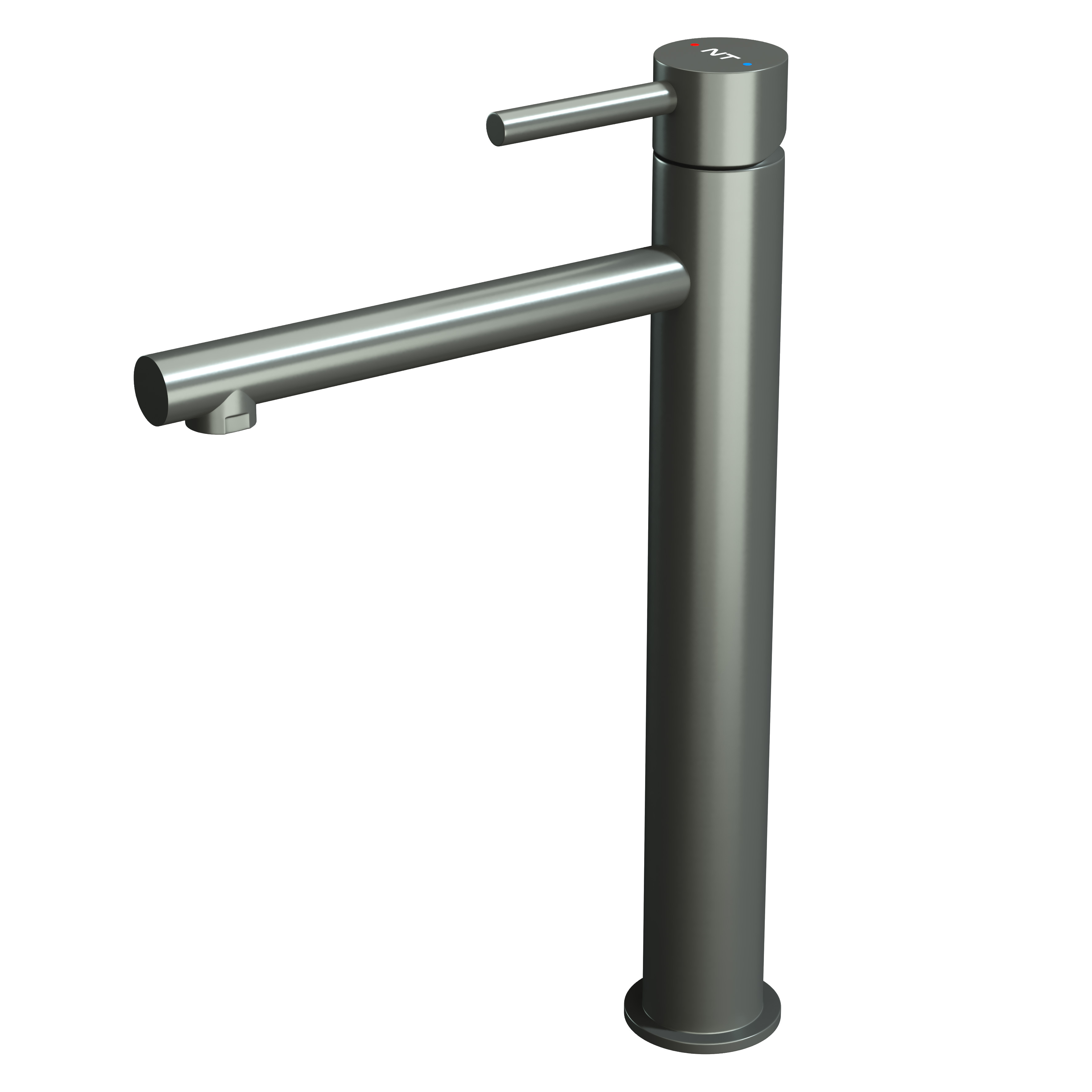

Смеситель NT Bagno NT2201Н Arino H для раковины серый матовый, NT2201Н Arino H