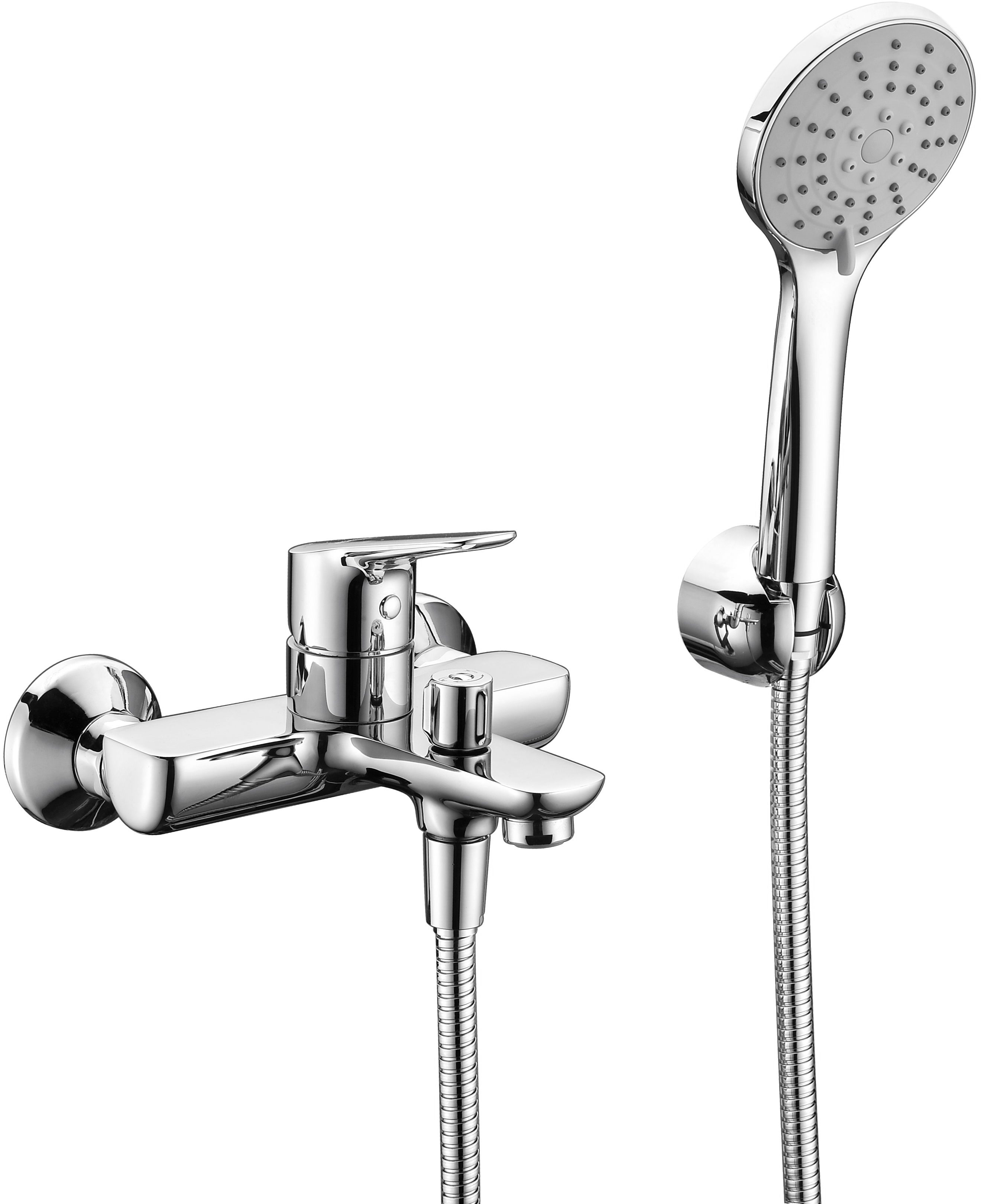 

Смеситель WasserKRAFT Lippe 4501 для ванны с душем, Хром, Lippe 4501