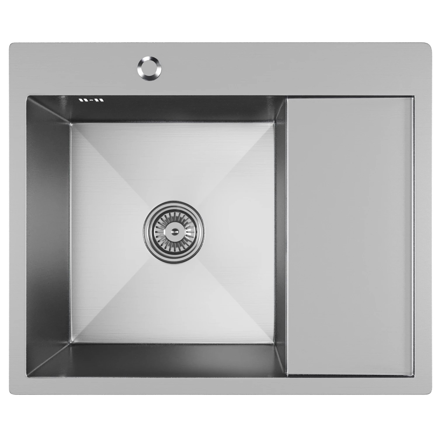 

Мойка кухонная Mixline Pro 60х50 (3,0) L с сифоном, сатин, Pro 551875