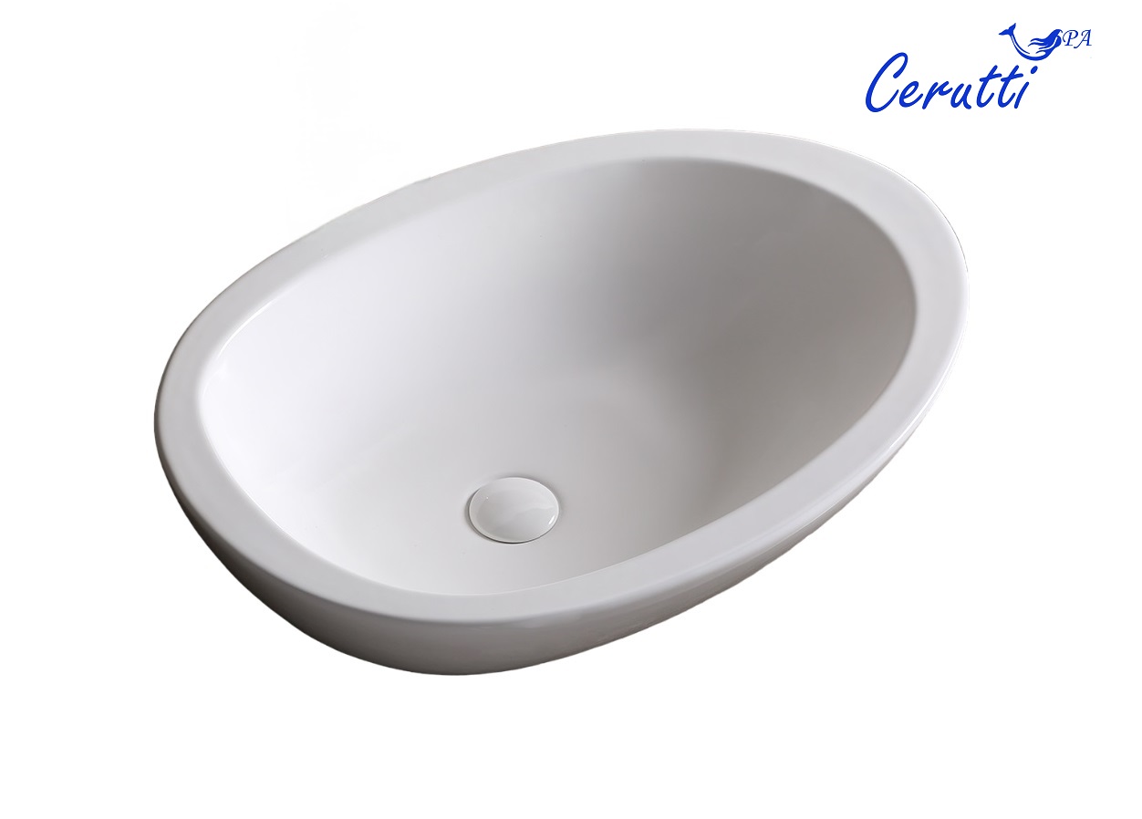 

Раковина Ceruttispa CR1005 66х48,5 накладная, белый, CR1005