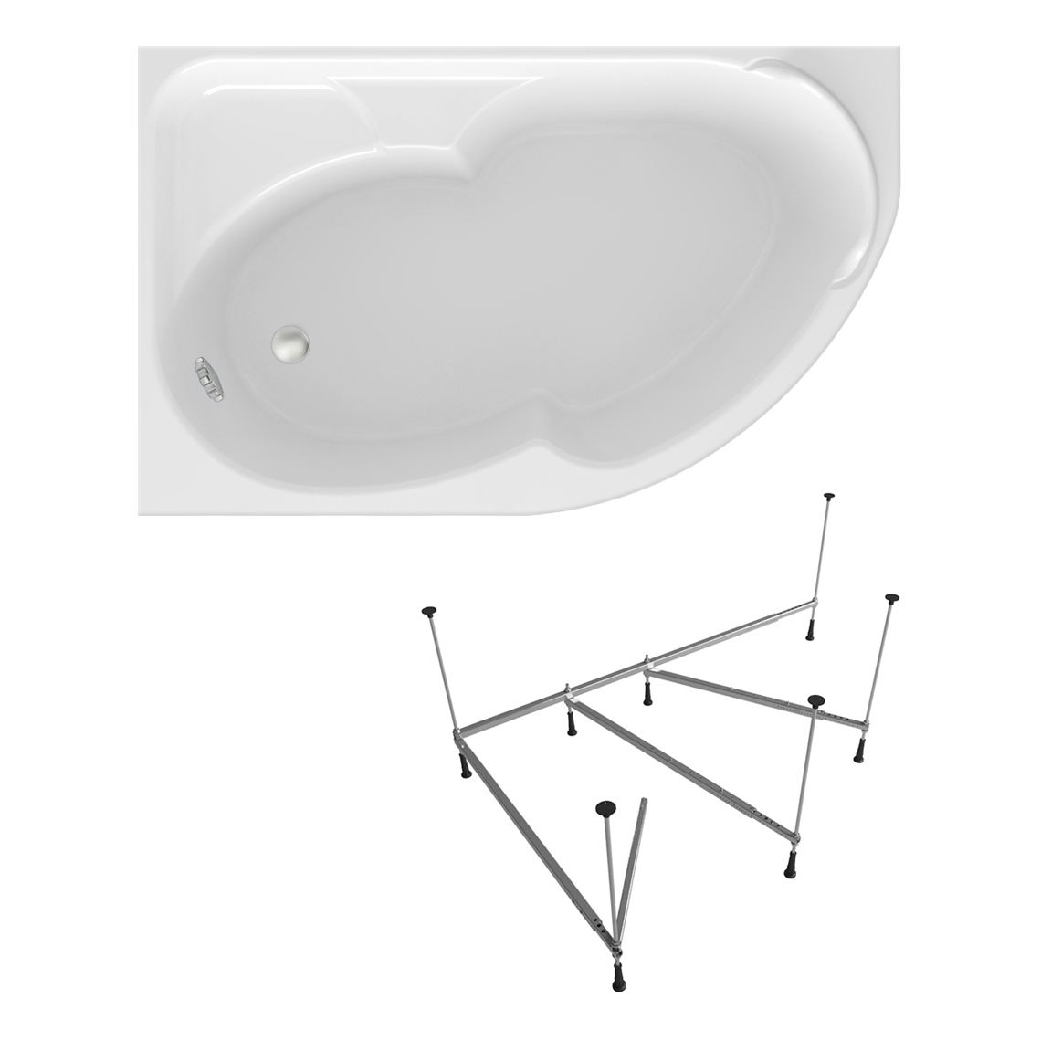 

Комплект 2 в 1 Lavinia Boho Grance Hill S1-3703170L, Белый, S1-3703170L
