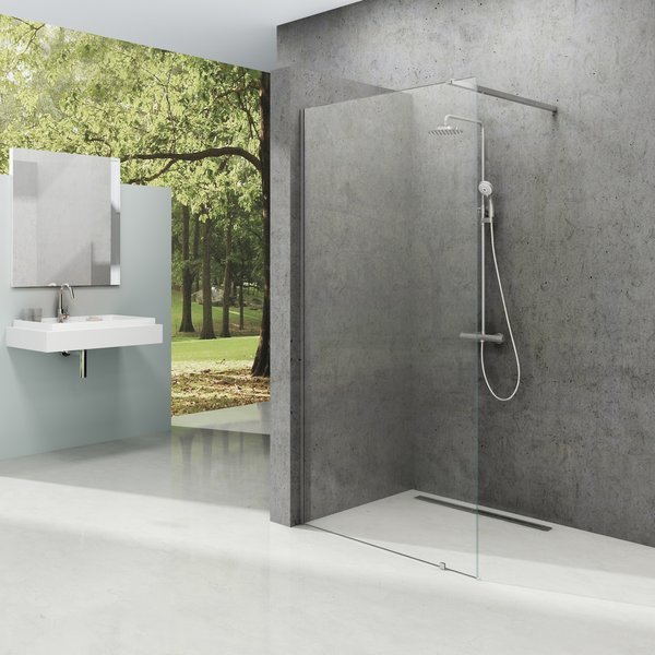 

Душевая перегородка Ravak Walk-In Wall 120 + кронштейн 100 см, хром